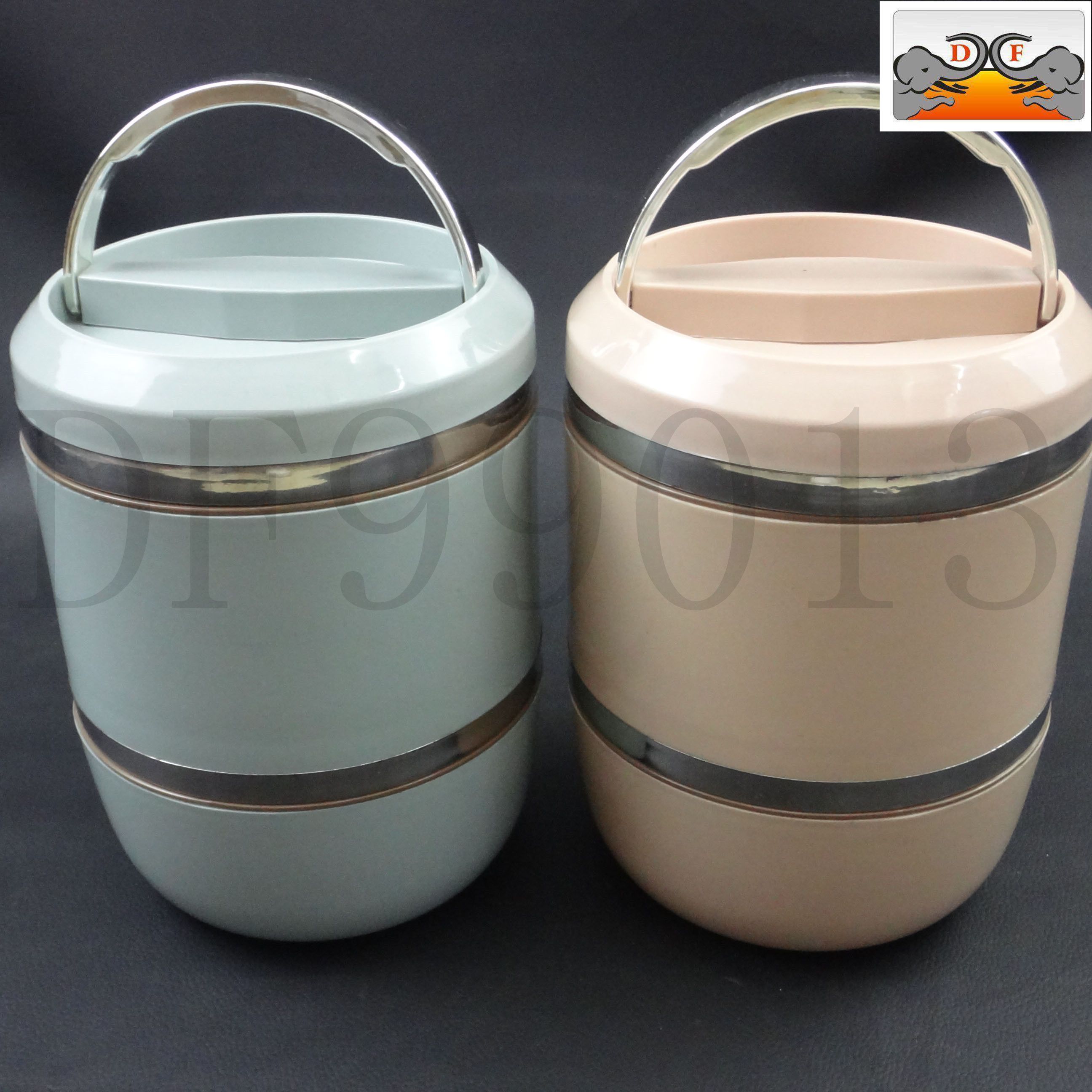 DF TRADING HOUSE Love Lunch Box, Insulated Lunch Box, Fresh-keeping Box, Student Simple Two-in-One Lunch Box DF99013 Fresh-keeping Box, lunch box