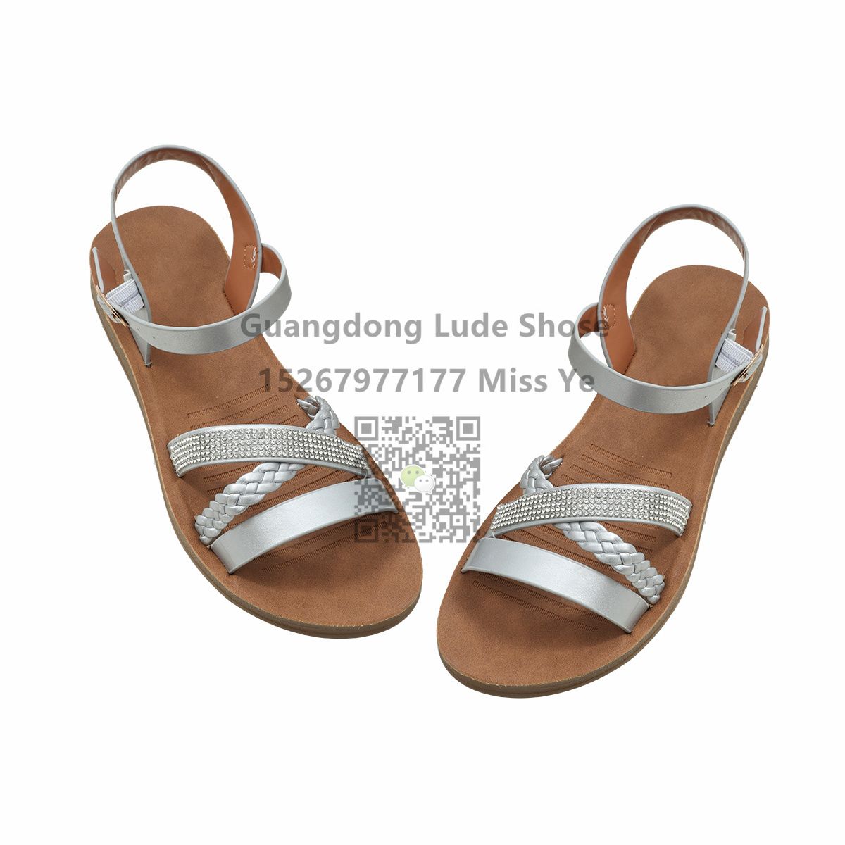2022 Summer New Women's Sandals Cross Strap Women's Shoes Casual With Guangzhou Women's Shoes Temperament Craft Shoes Women Item Picture