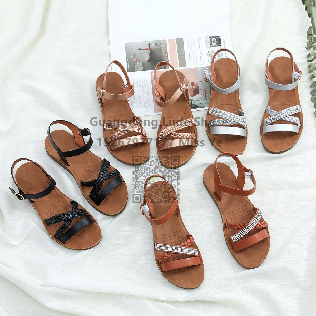 2022 Summer New Women's Sandals Cross Strap Women's Shoes Casual With Guangzhou Women's Shoes Temperament Craft Shoes Women Application Scenario
