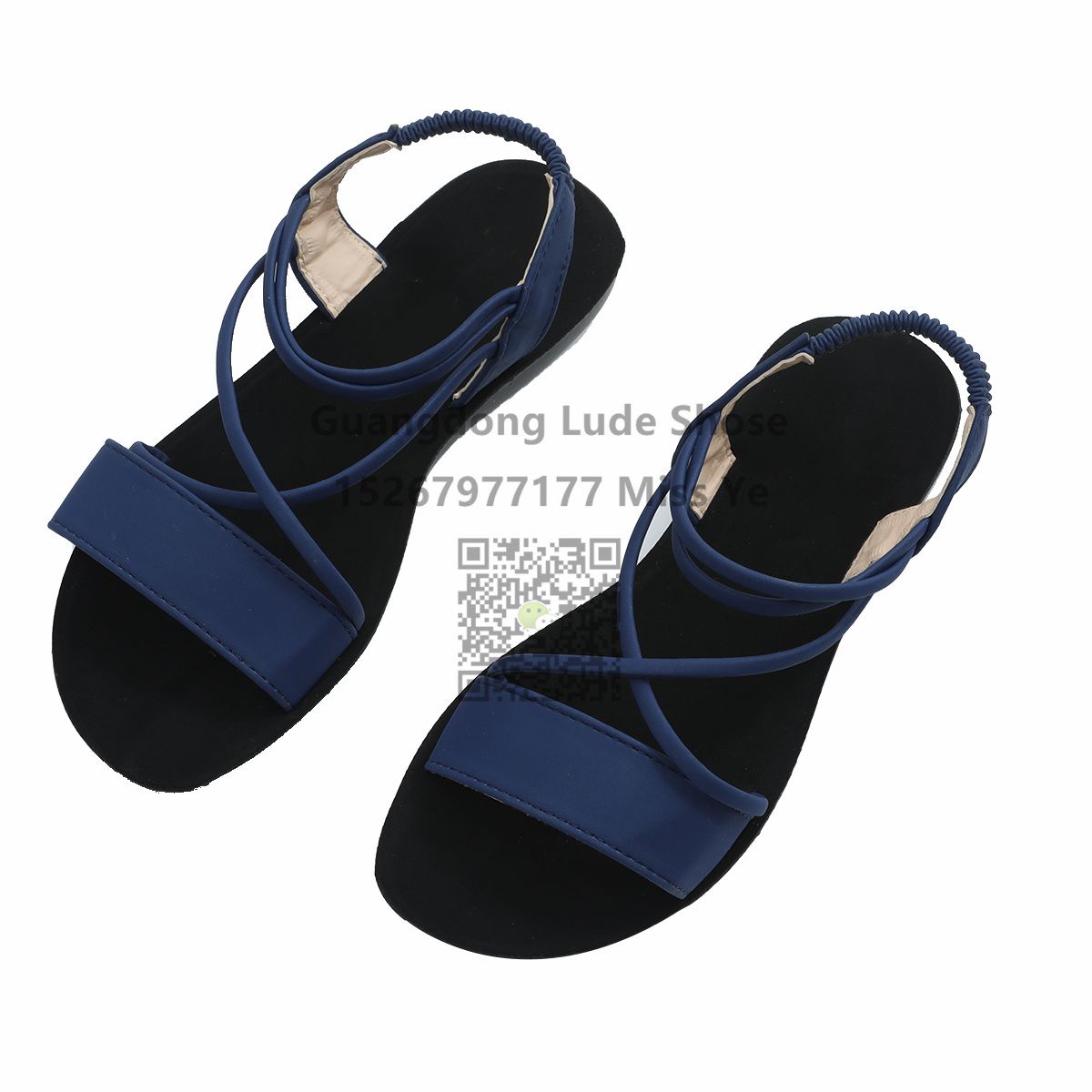 广州女鞋/工艺鞋/凉鞋白底实物图