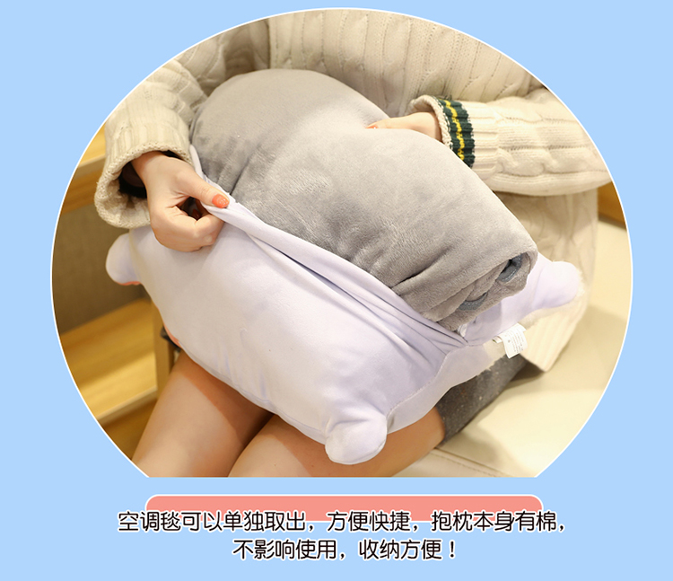Star-shaped cushions, backrests and seat cushions are multi-functional, comfortable and cute blue pic 10