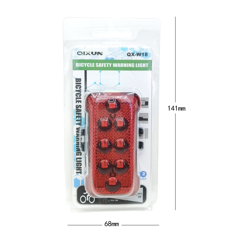 QX-W18 8LED bicycle taillight Safety Warning bicycle taillight Application Scenario