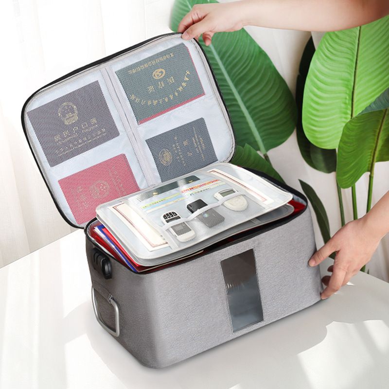 Multifunctional passport card bag