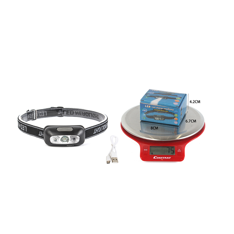 Smart hand-waving sensor outdoor camping strong light mini headlamp outdoor cycling headlamp Specification image