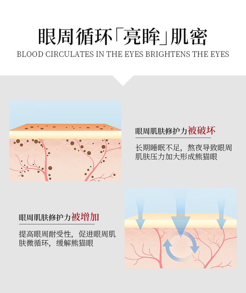 水晶滋养补水眼膜粉  改善暗沉舒缓眼周肌 眼部精华详情4