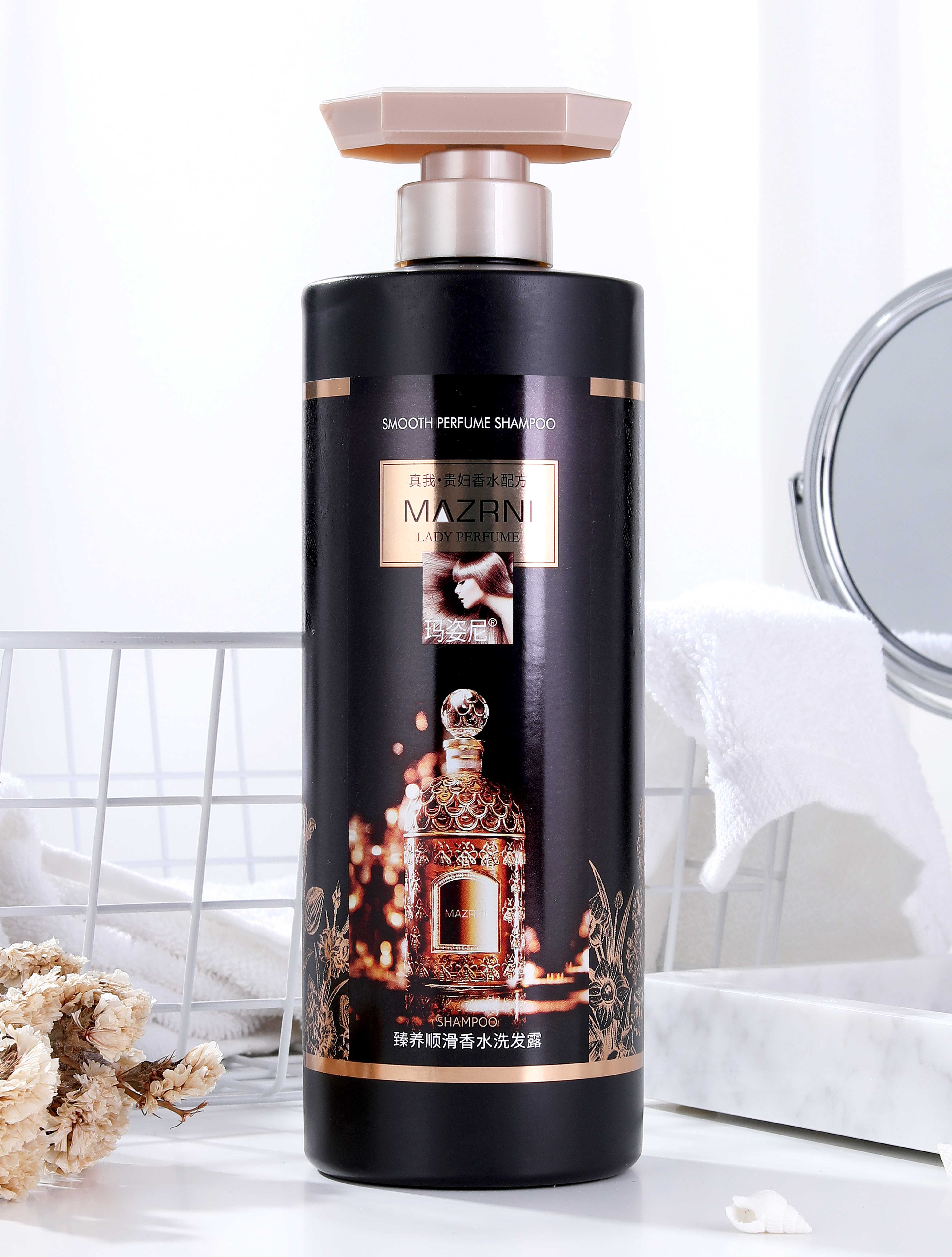 玛姿尼真我贵妇800ml臻养顺滑香水洗发露 