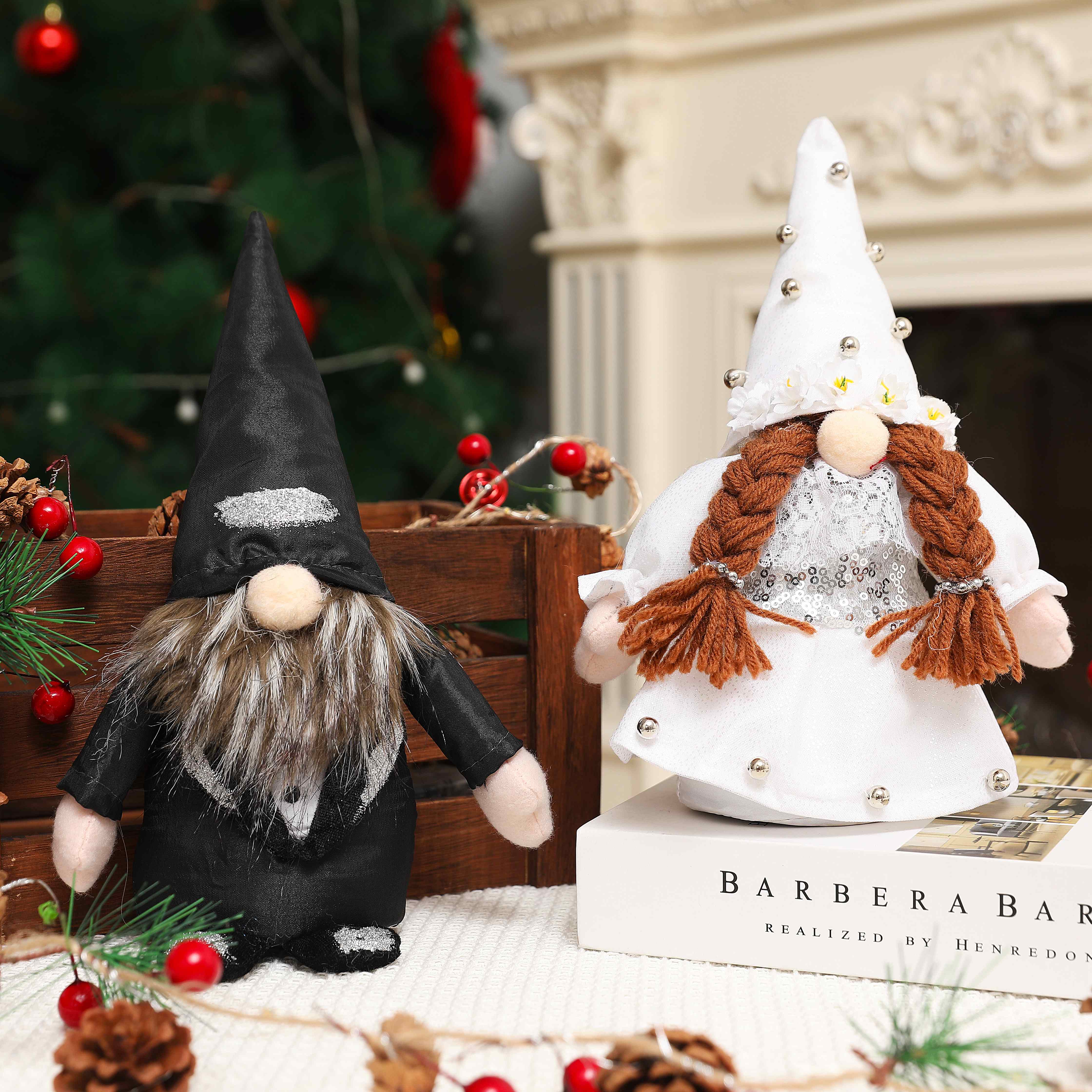 婚礼绅士燕尾服装饰工艺品结婚伴手礼喜庆婚房布置七夕节公仔摆件