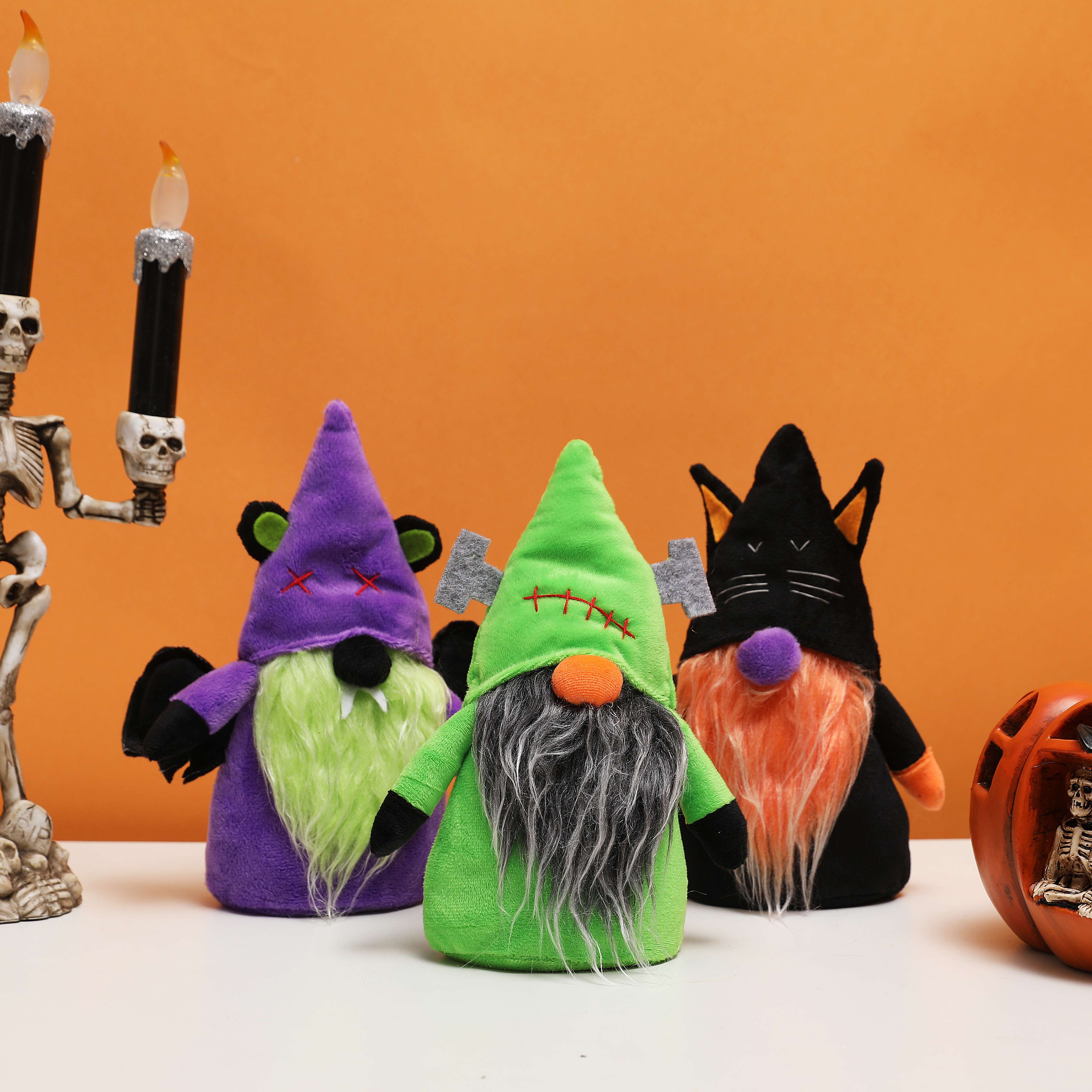 万圣节布置摆件实物图