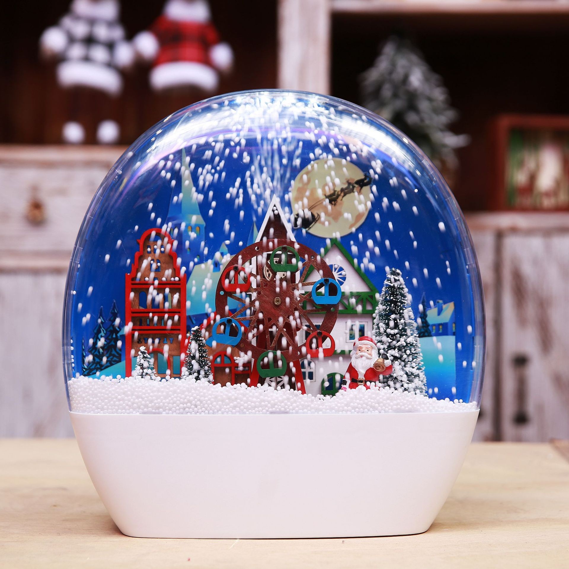 圣诞用品/装饰用品/飘雪灯细节图