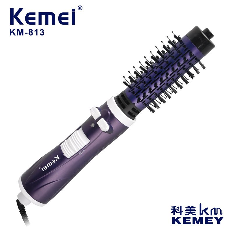 Cross-border manufacturers direct supply hair dryer Kemei KM-813 electric hair comb modeling comb manufacturers wholesale hair comb