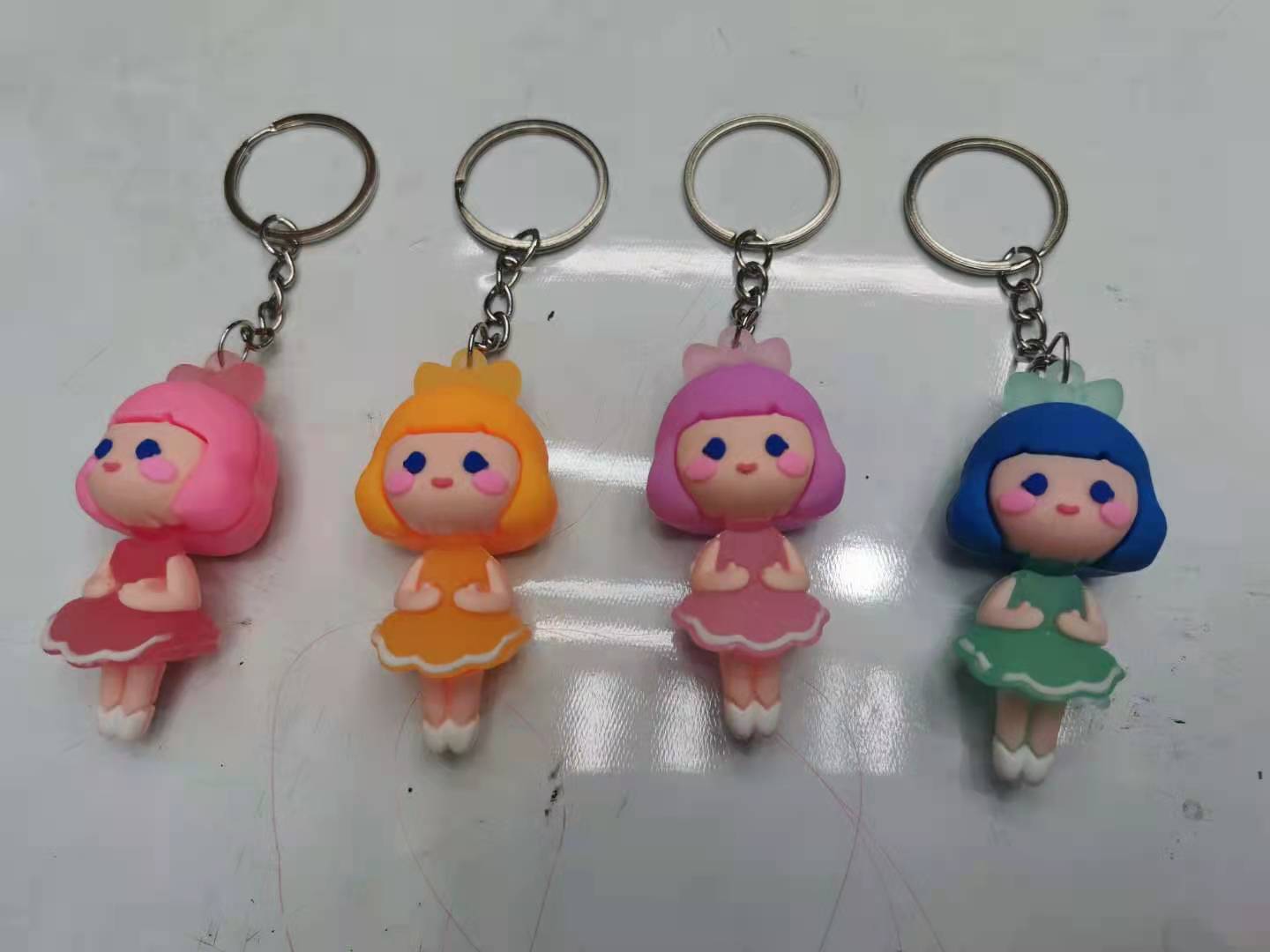 Keychain Little Girl A range of innovative keychain pendants