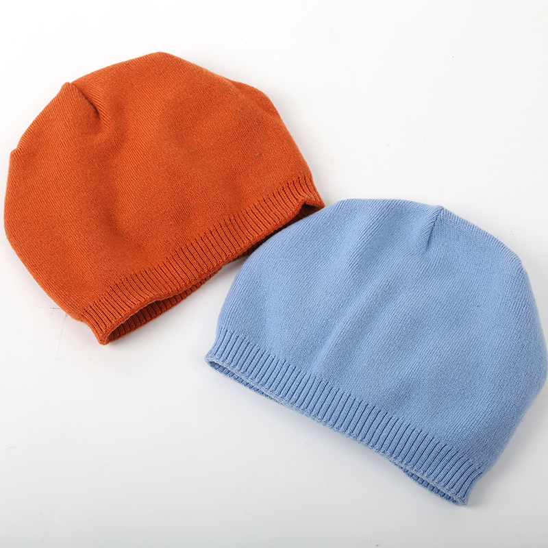 RAINBOW Women's Curled Monochrome Fashion Wool Outdoor Warm Windproof Hat thumbnail