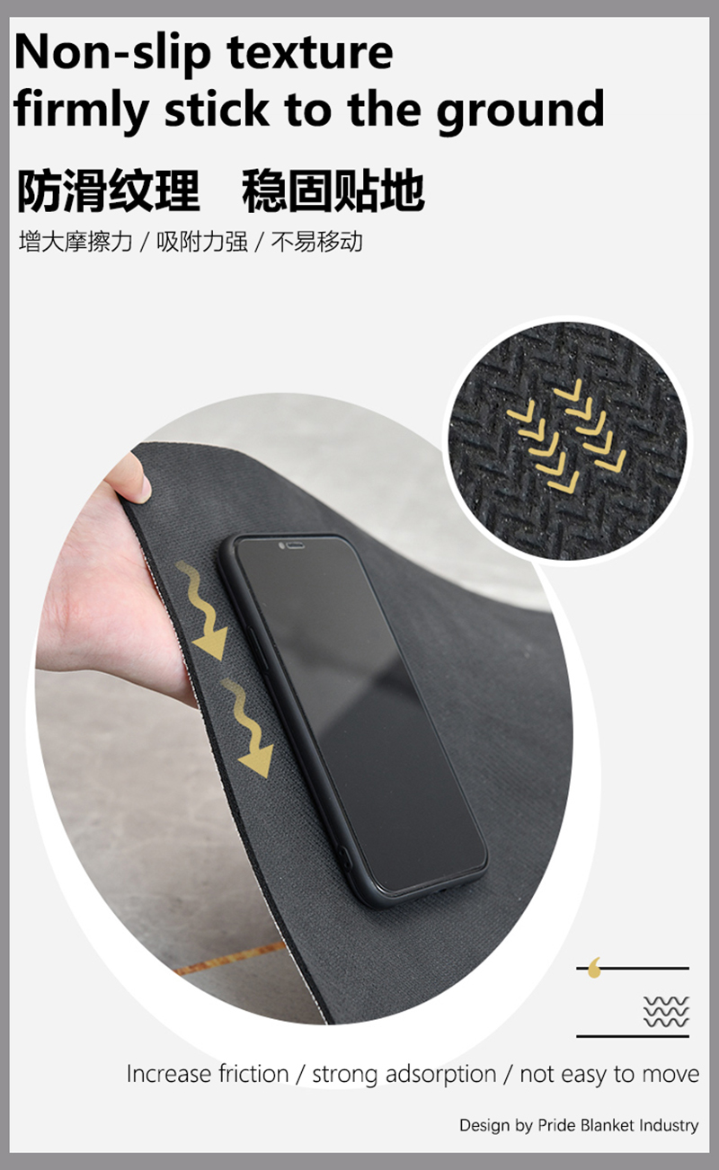 IBH硅藻泥吸水垫浴室地垫硅藻土软地垫浴室防滑脚垫厨房厕所地垫地毯BH2202220401详情6