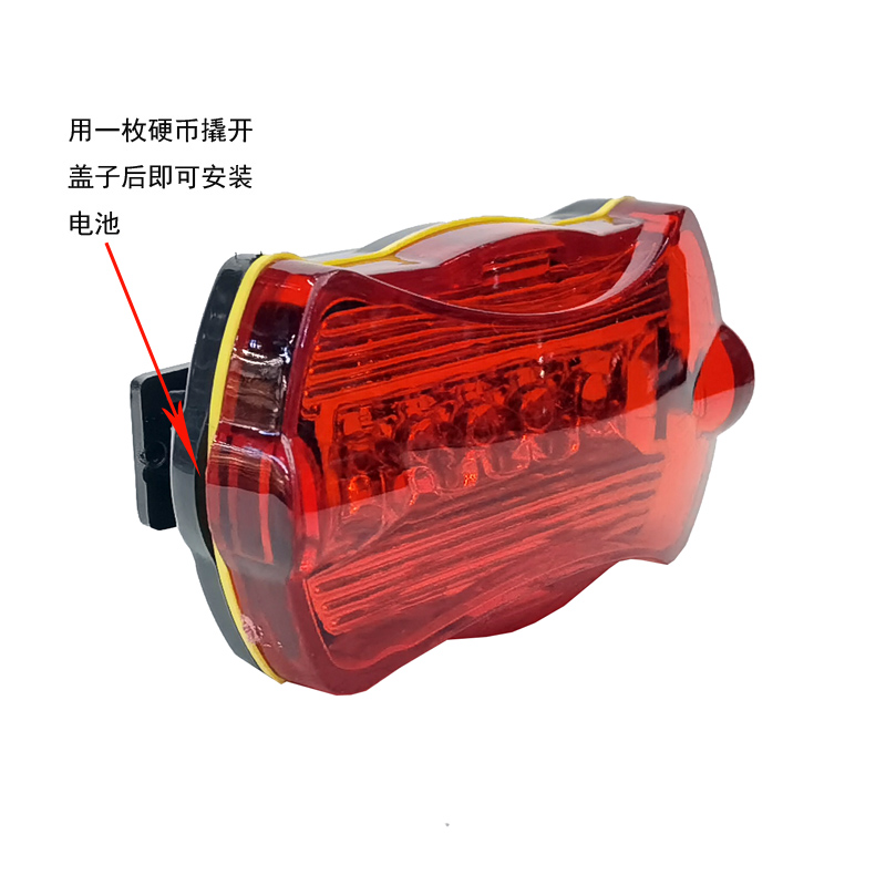 KK-B76  自行车前灯尾灯套装单车照明灯骑行车前灯警示灯详情4