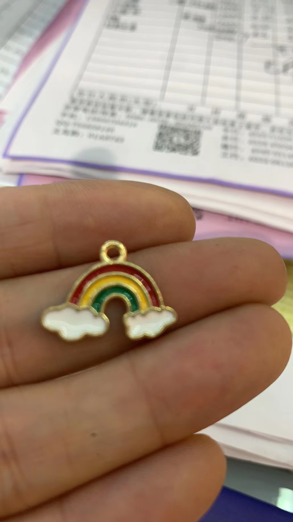 Best-selling duck-shaped jewelry accessories, alloy accessories, white claw accessories, bright color accessories 3