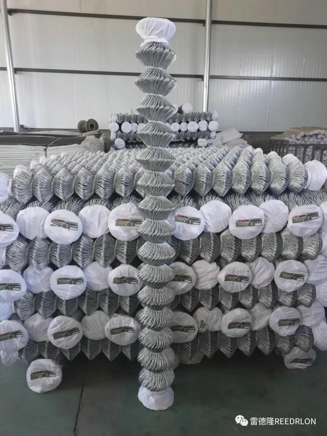 2m/Galvanized Chain Link Fence