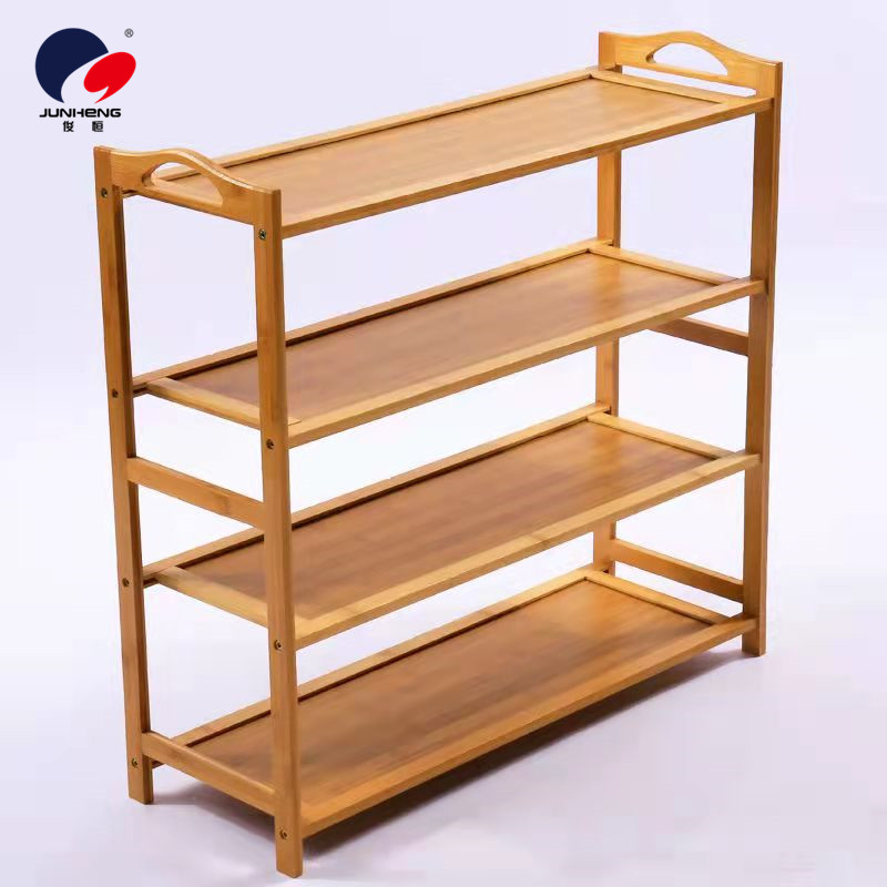 Simple and simple household indoor beautiful economy multi-functional door small shoe cabinet storage rack Shoe rack details Picture
