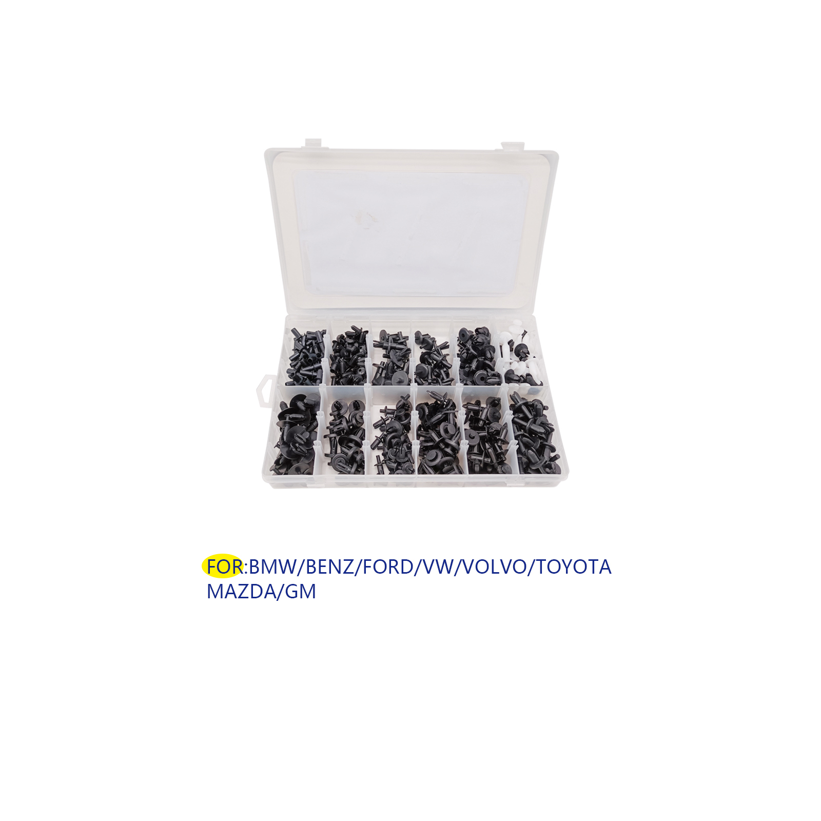 卡扣/盒装卡扣/350pcs卡扣细节图