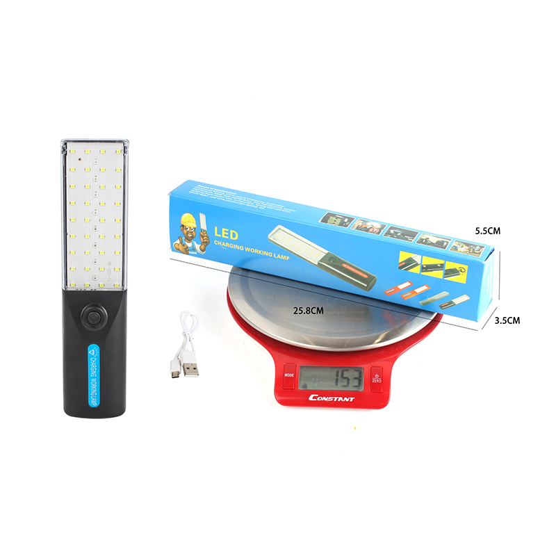 Strong magnetic work light, auto repair maintenance light, high-intensity ultra-bright led charging magnetic suction light, night market outdoor emergency lighting light Specification image