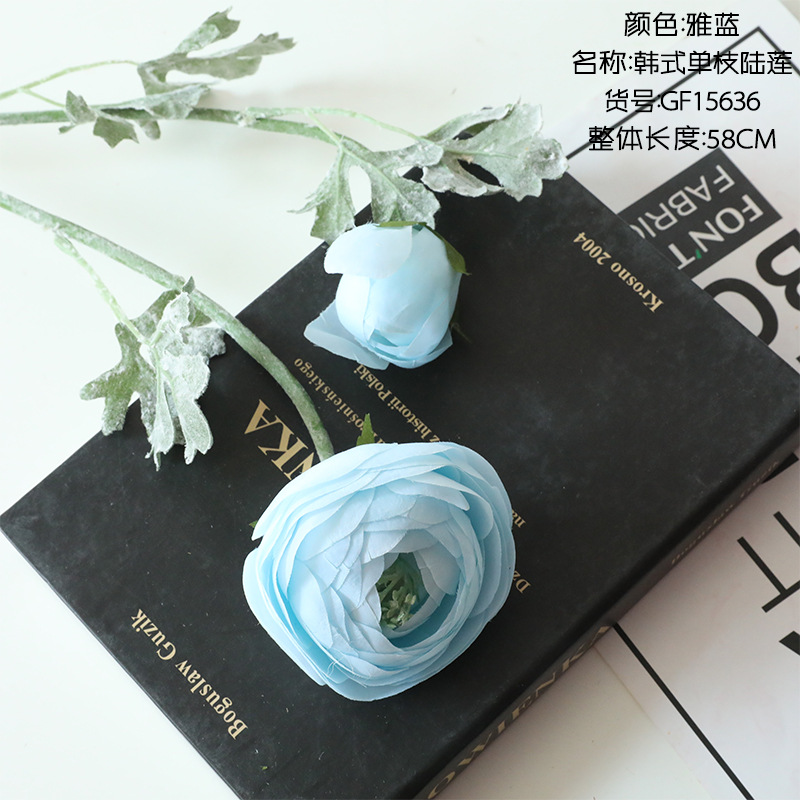 Lu Lian Tea Rose artificial flower wedding wholesale Silk flower export home decoration GF15636 Application Scenario