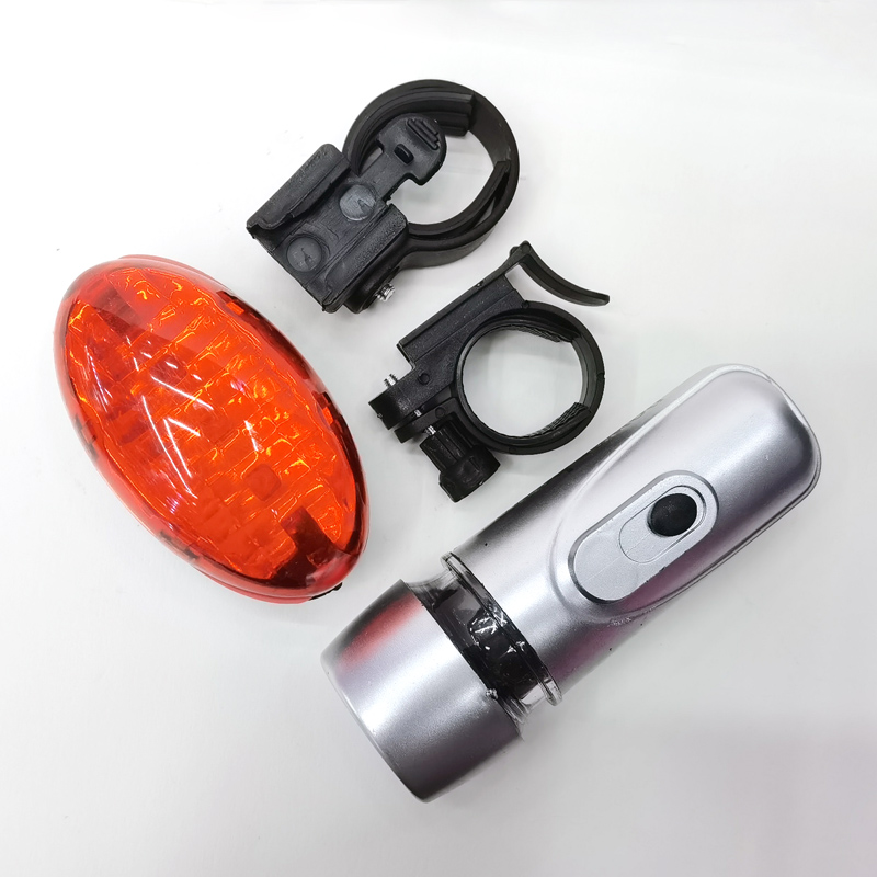 220318 Bicycle headlight and taillight Set, bicycle lighting, riding front light and warning light Specification image