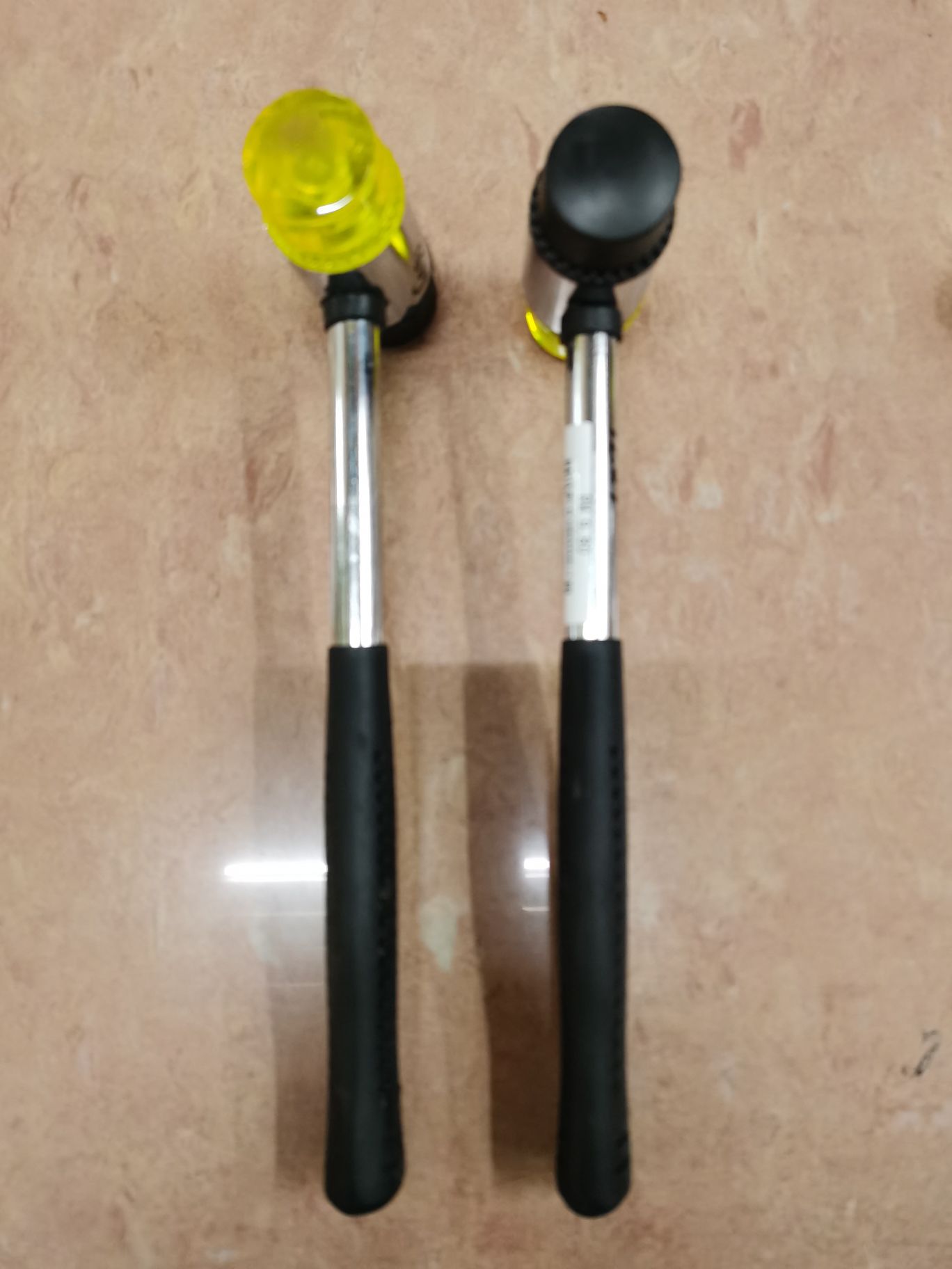 Steel handle mounting hammer Hammer Rubber hammer hammer Rubber hammer Hardware tools 2022 Specification drawing