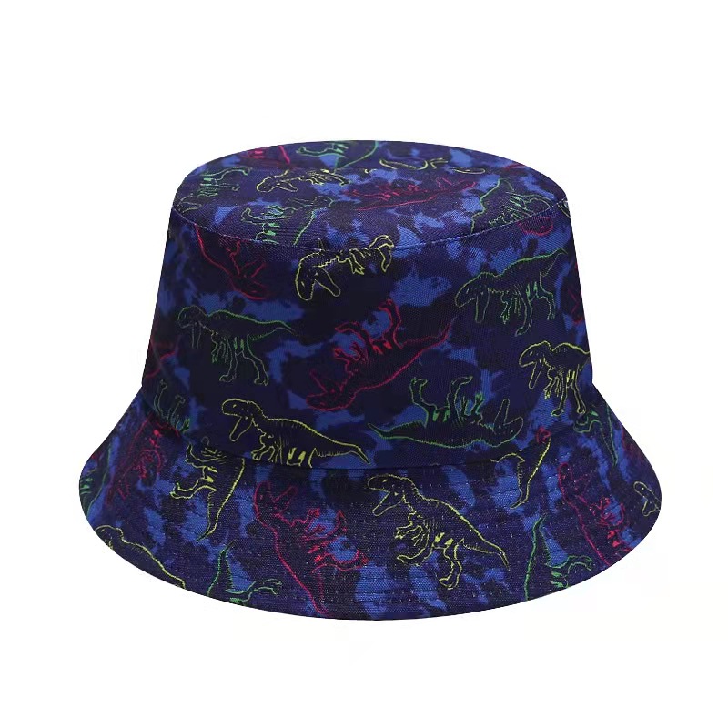 Bucket hats vintage dinosaur fisherman hat Item Picture