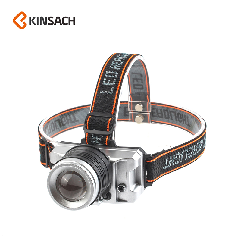 Cross-border USB charging sensor zoom headlamp led strong light charging ultra-bright head-mounted miner's lamp fishing night fishing headlamp
