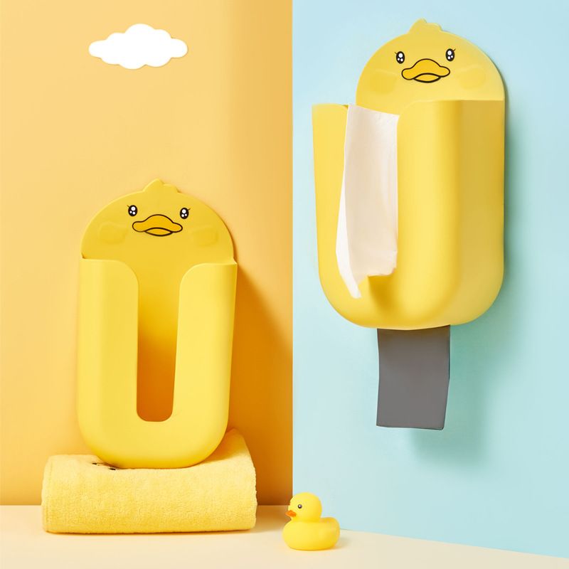 Free punch plastic tissue box foreign trade