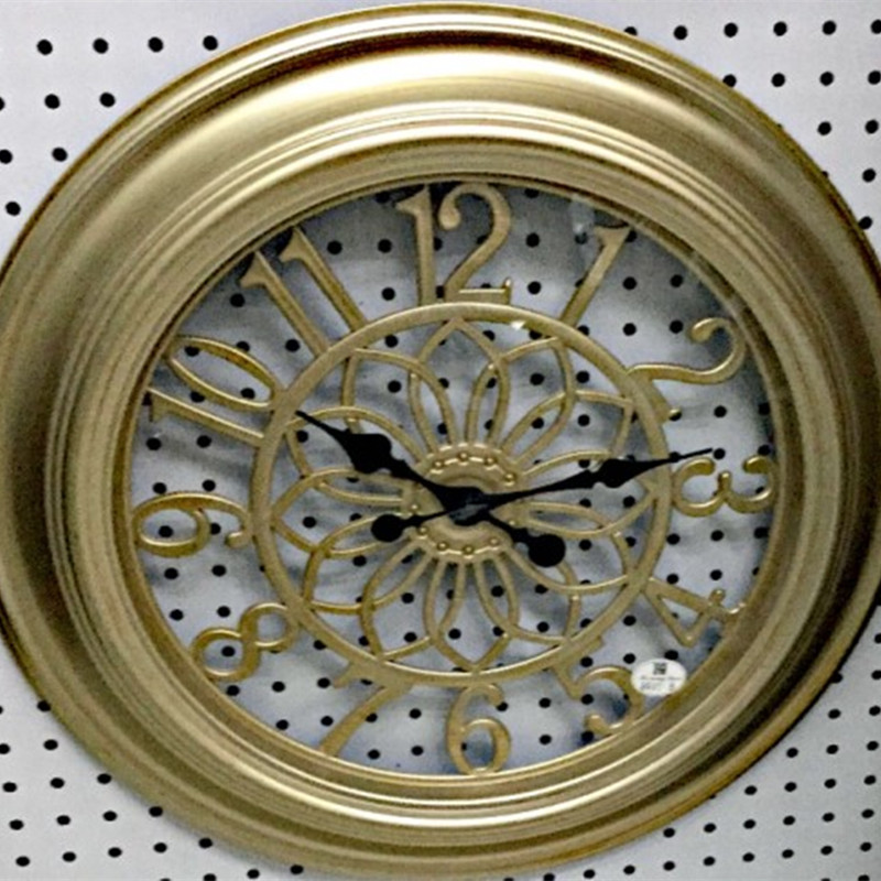 Factory supply model 8837B European and American retro wall clock thumbnail