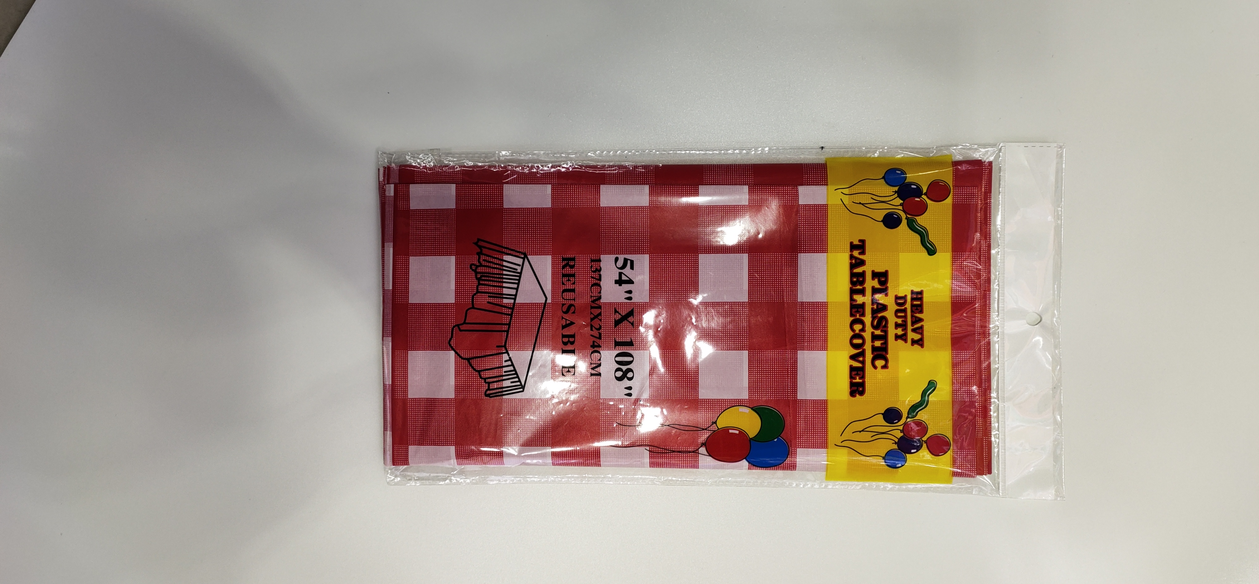 台布54108/跨境亮面玫瑰/防水镭射铝膜细节图
