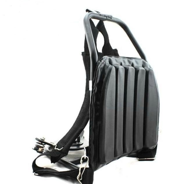 Back frame for carrying lawn mower thumbnail