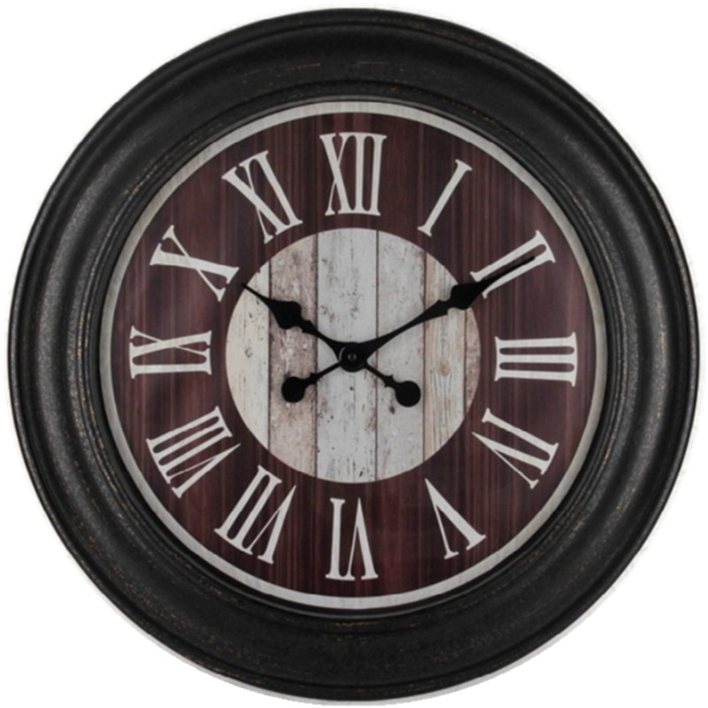 Factory supply model 8723B European and American retro wall clock thumbnail