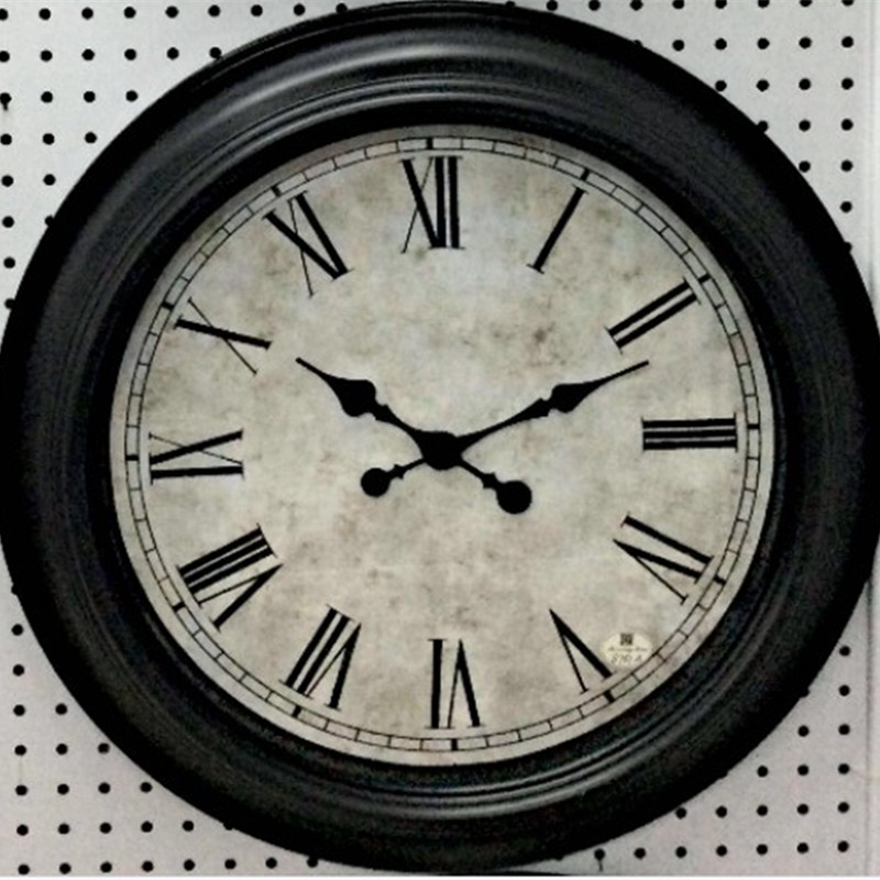 Factory supply model 8767A European and American retro wall clock thumbnail
