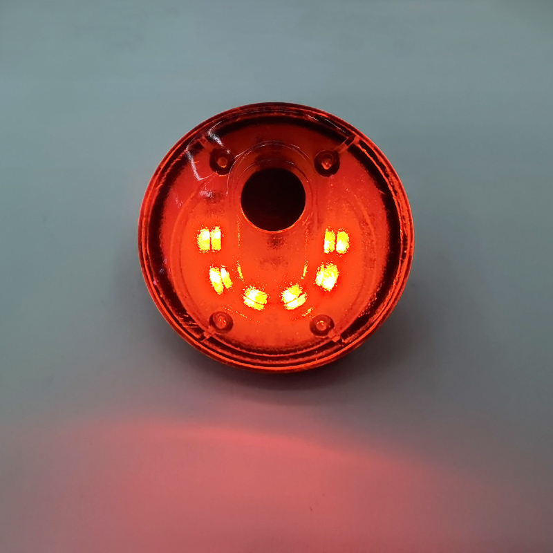 220335USB charging round taillight, bicycle taillight, mountain bike taillight, cycling equipment safety warning light Application Scenario