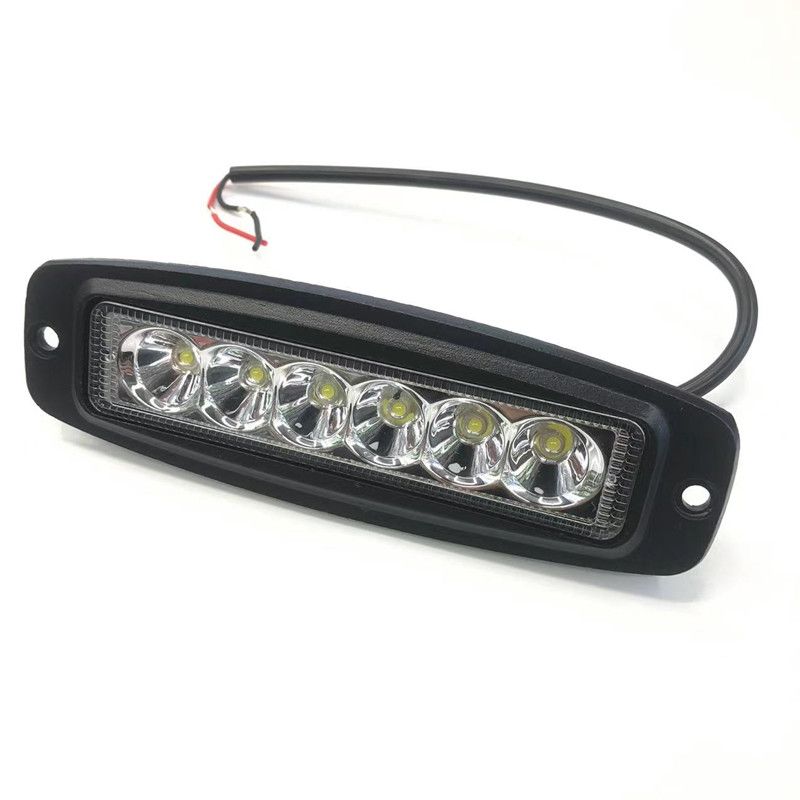 18W LED work light for automobiles, embedded headlamps for cars, cross-border exclusive supply Item Picture