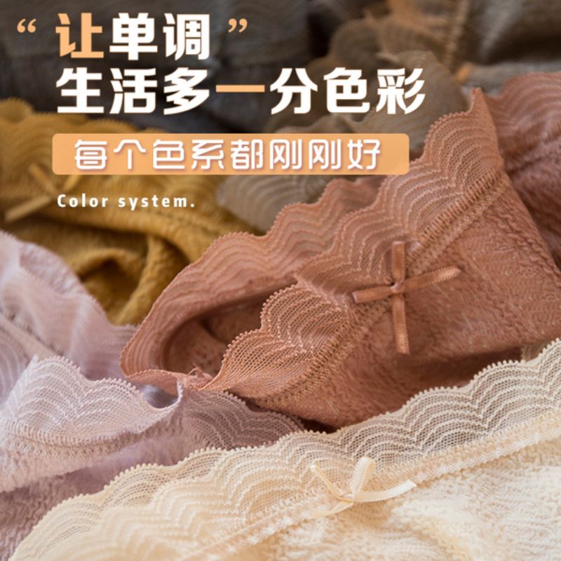 女士三角裤实物图