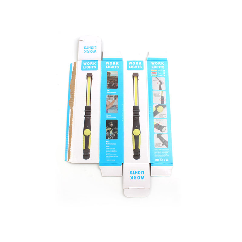 LED flashlight mobile work light with magnet at the bottom, charging, folding, 360-degree folding emergency light Application Scenario
