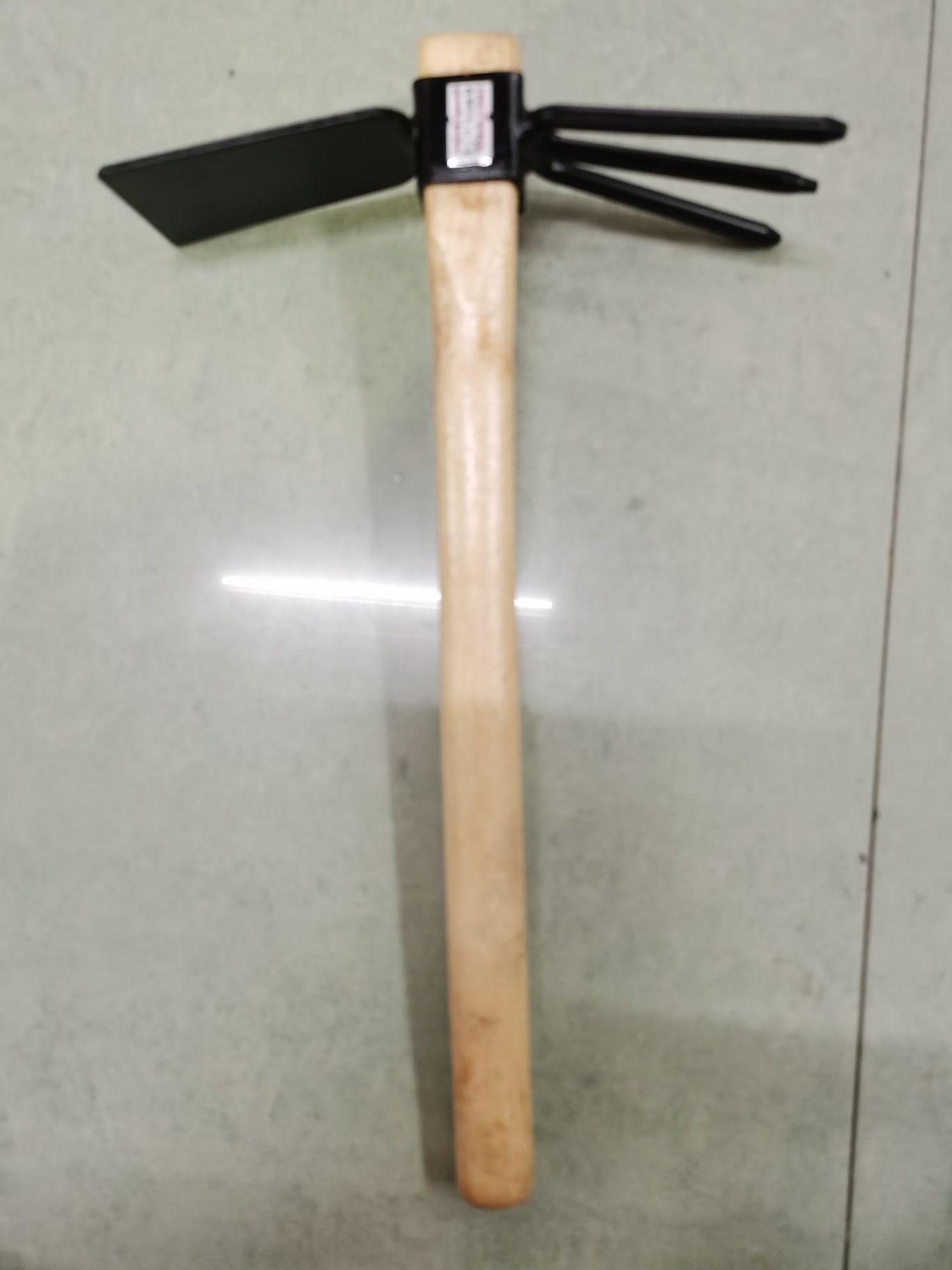 Small hoe dual use hoe wooden handle shovel garden tools shovel thumbnail