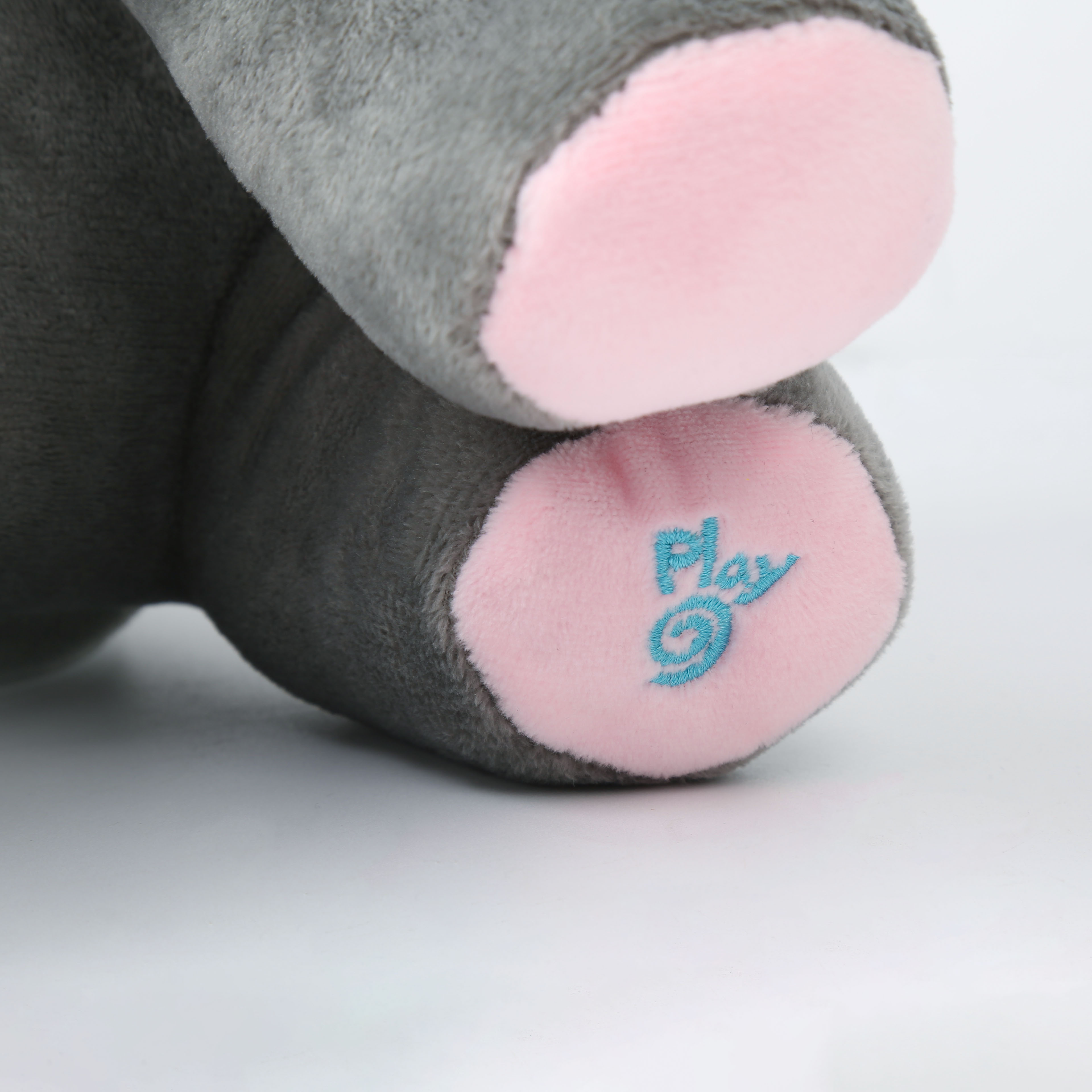 Cuddly elephant stuffed toy details Picture