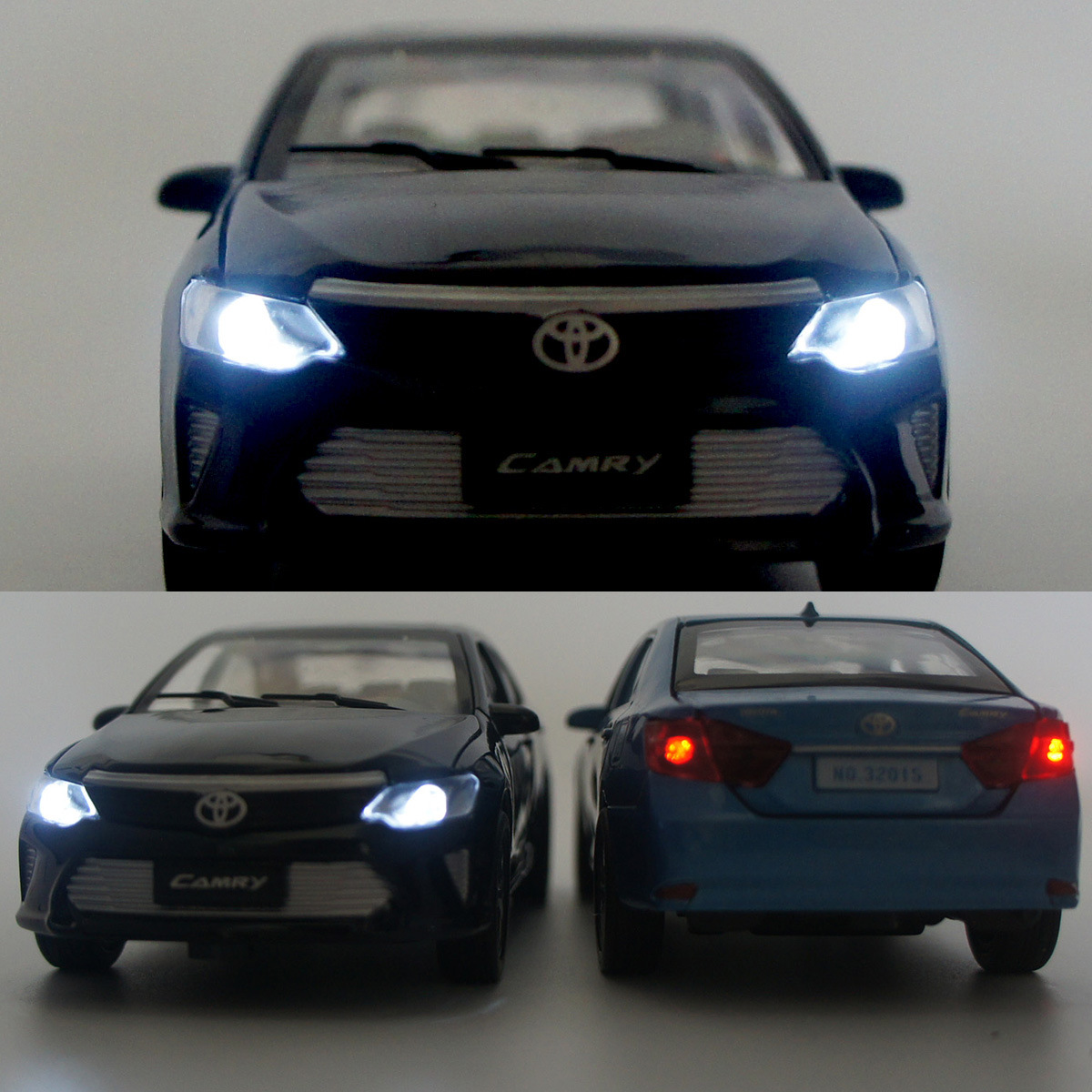 1: :3 Simulation of Toyota Camry alloy car model with sound and light thumbnail