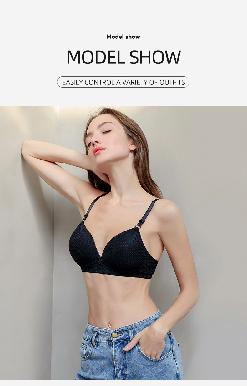 Mei Yu Women Bra Llift Up Naturally Underwear For Small Breasts undefined