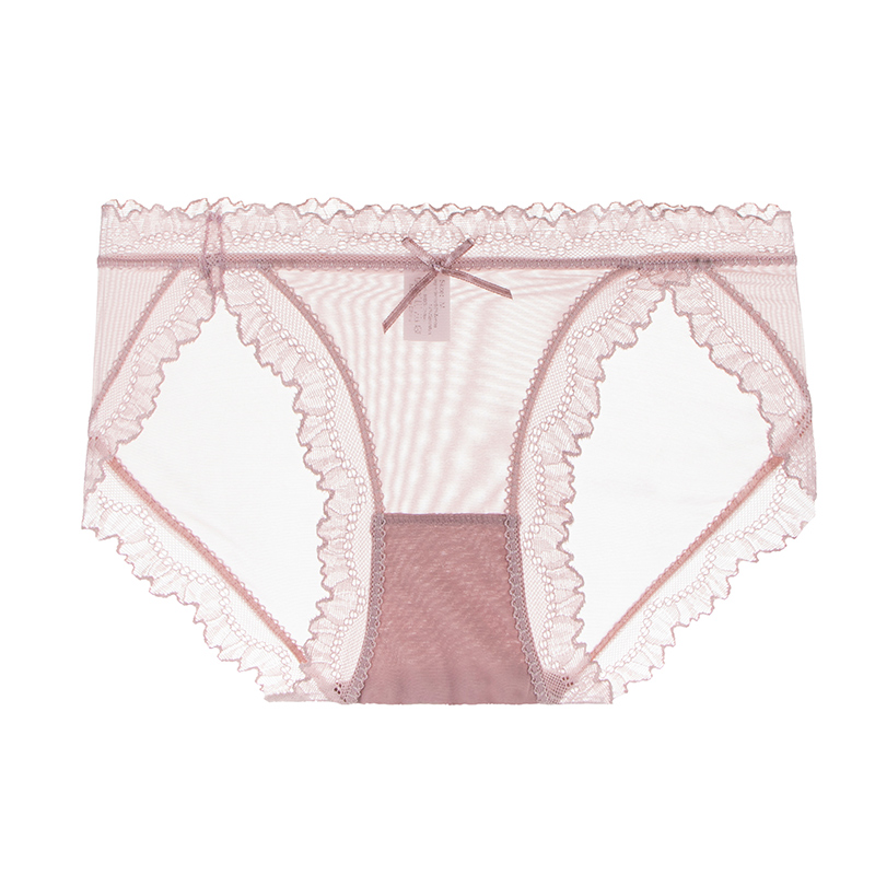 Long Fa ladies Underwear lace girl underpants Korean Style briefs for women thumbnail