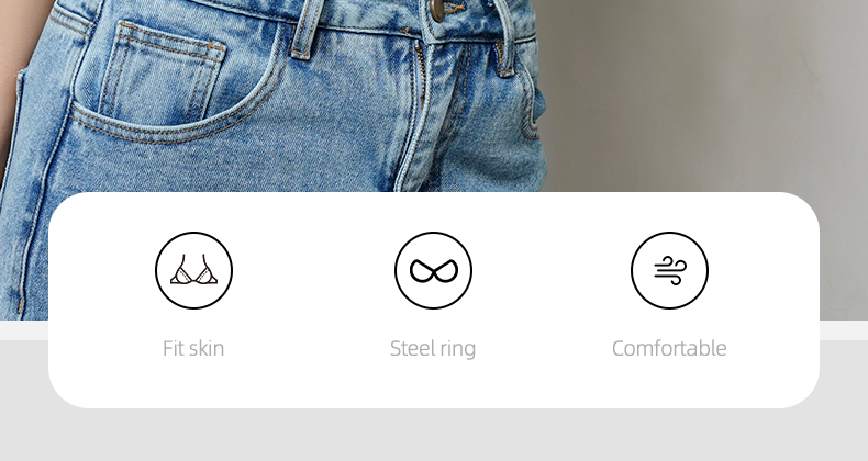 Mei Yu Women Bra Front-Close Wirefree Underwear Top details Picture