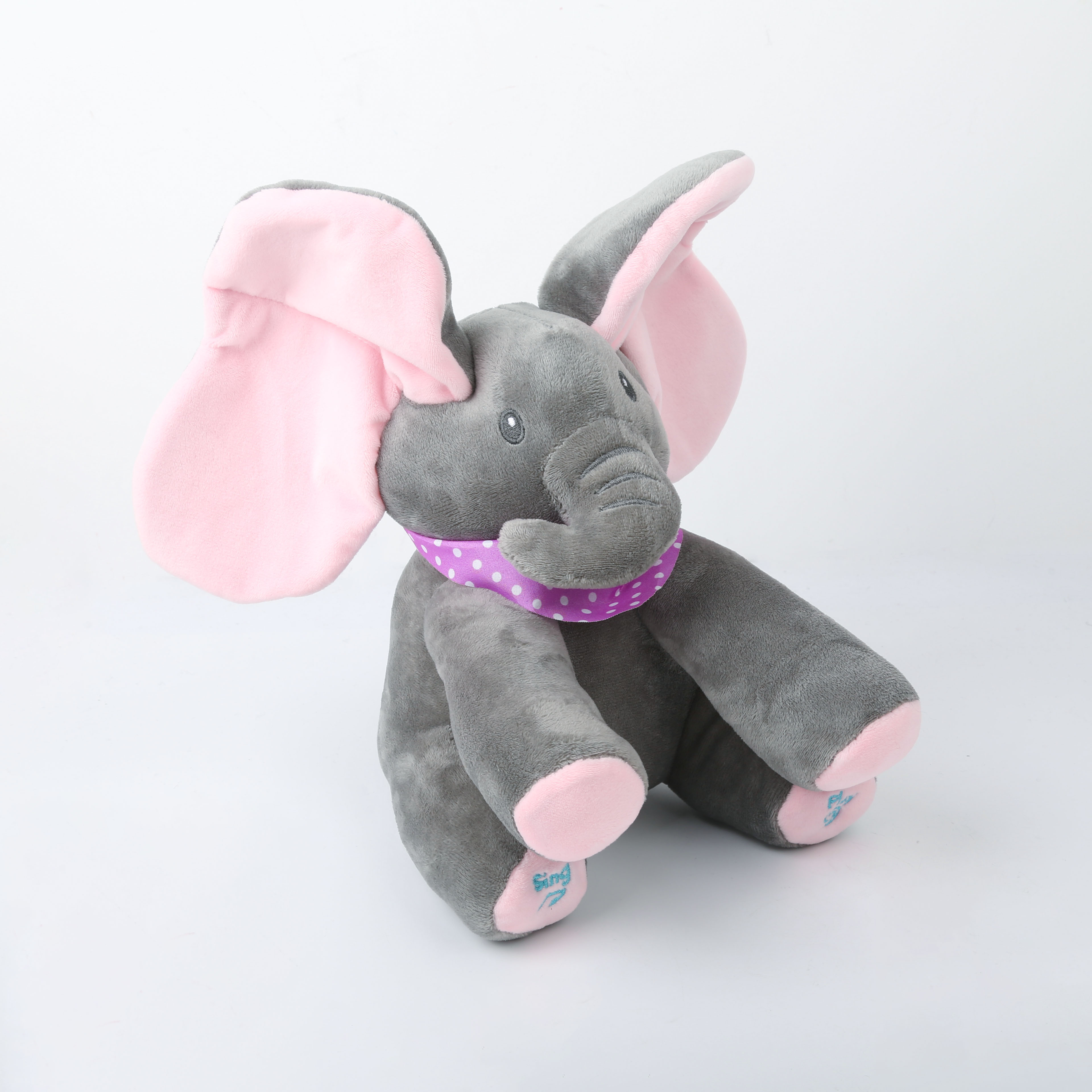Cuddly elephant stuffed toy Application Scenario