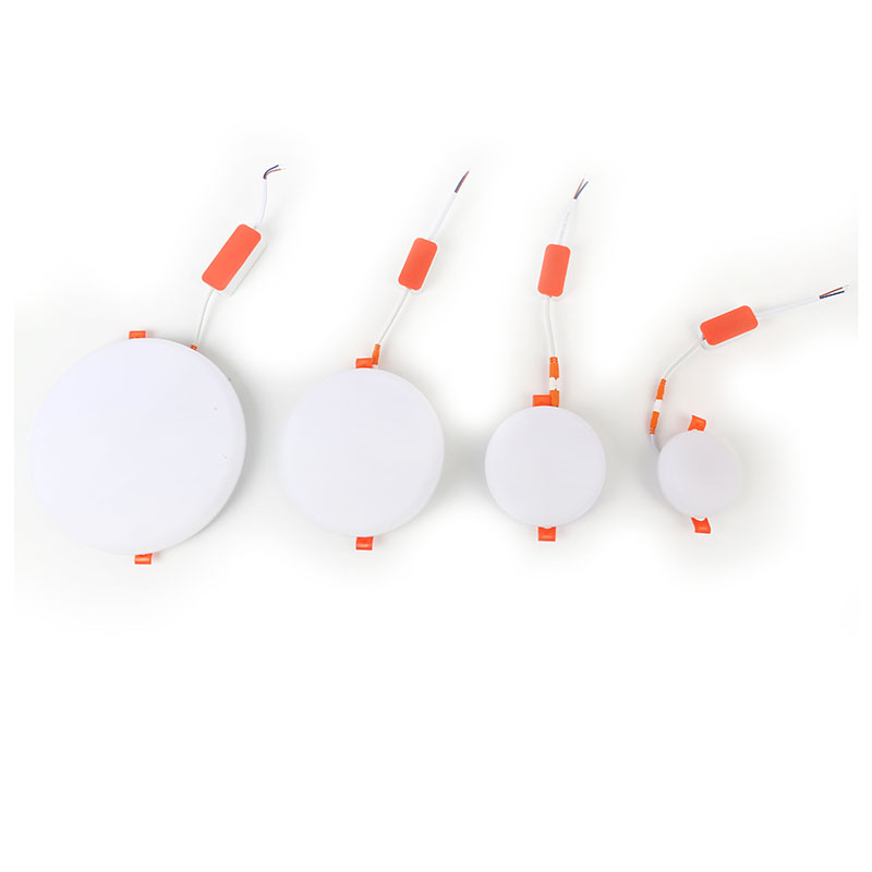 Ceiling Recessed Circular Led Panel Light Kitchen Light Toilet Light Living Room Aisle Light Panel Light Downlight Specification drawing