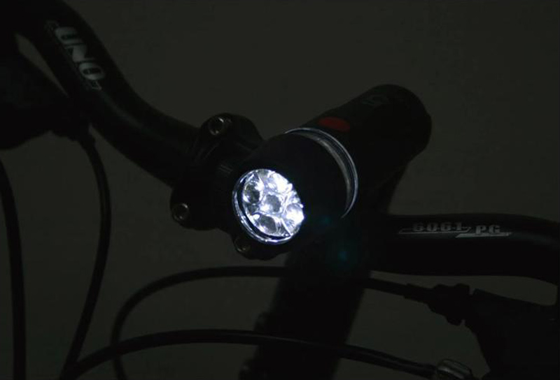 MX-129前灯5LED自行车前灯单车照明灯骑行车前灯警示灯详情12