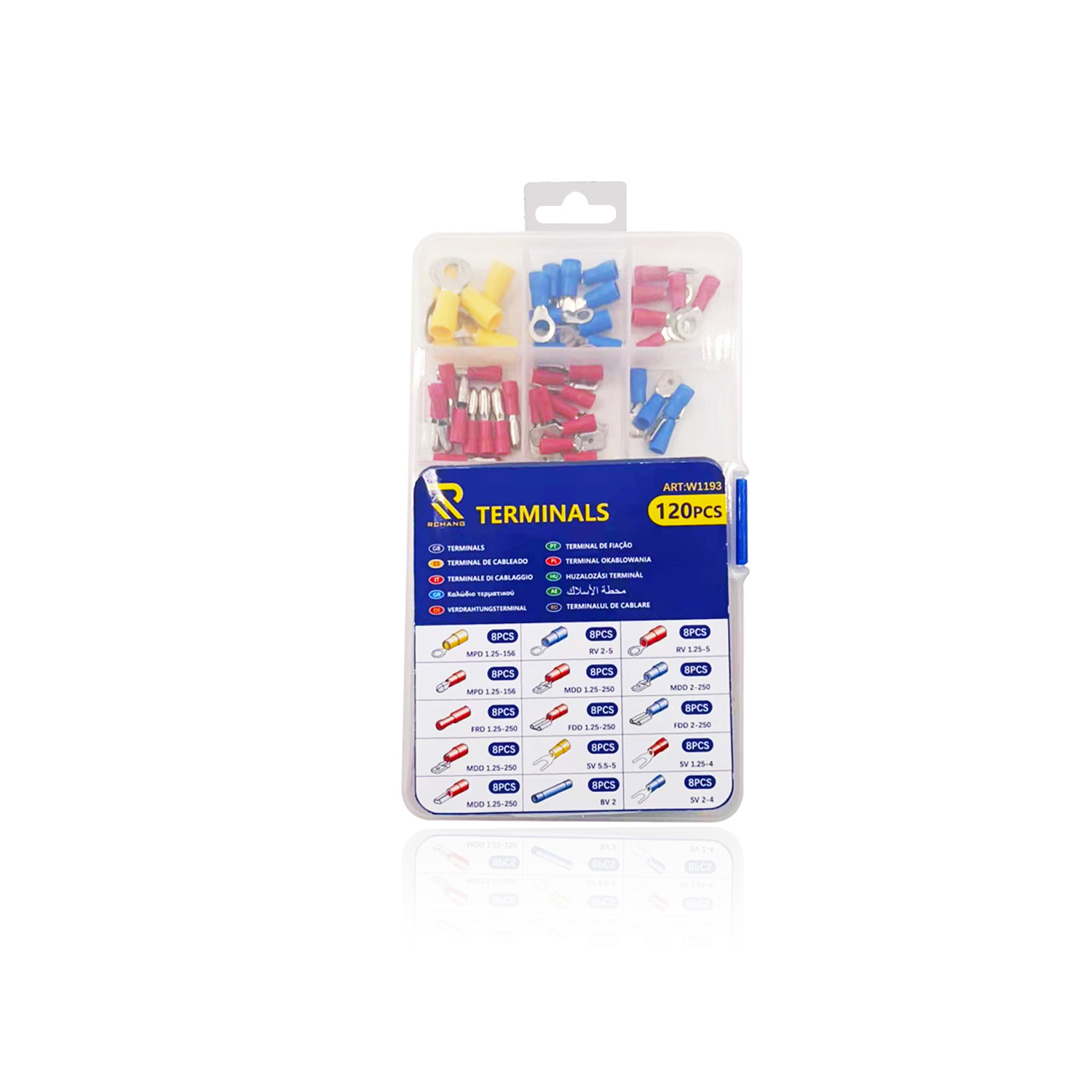 接线端子/接线端头/冷压端子产品图