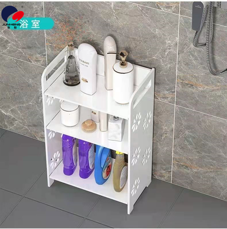 放洗衣液的架子阳台置物架窄落地收纳洗衣房洗衣机神器卫生间浴室详情5