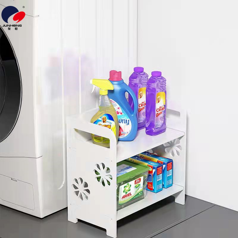 放洗衣液的架子阳台置物架窄落地收纳洗衣房洗衣机神器卫生间浴室详情8